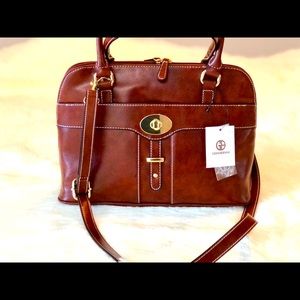 Giani Bernini Dome Satchel Crossbody